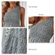 thumbnail image 1 of Vestido con estampado floral, vestido fruncido informal para el trabajo diario LYUMO Chamarras de Polar, 1 of 6