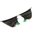 thumbnail image 3 of 2pcs Motorcycle Winglet, Motorcycle Wing Side Spoiler Aerodynamic Wing Kit For  400 250 Z900 Z1000, ABS Air Deflectors Motorcycle Fairing Winglets Fit Fit For R1 R3 R25, 3 of 8