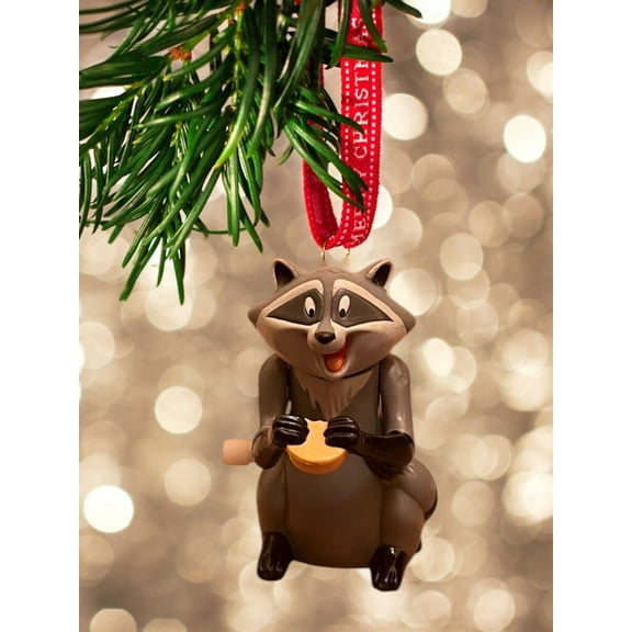 Disney Raccoon Figure 3” Meeko Cheese Ornament Pvc Figurine Pocahontas