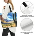 thumbnail image 2 of Yiaed Western Desert Cactus Print Handbag for Women Tote Purse Shoulder Bag Large Fashion Hobo Purse Handbag Shopping Tote, 2 of 5