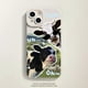 thumbnail image 4 of Korean Cute Collage Sunglasses Cow Phone Case For iPhone 15 14 13 12 Pro Max 11 Lovely Cool Silicone Shockproof Soft Back Cover, 4 of 5