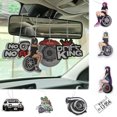 thumbnail image 2 of Ambientador colgante de papel sólido de liberación lenta con diseño de cultura JDM, accesorio para el interior del coche, colgante con fragancia para espejo retrovisor, 2 of 5