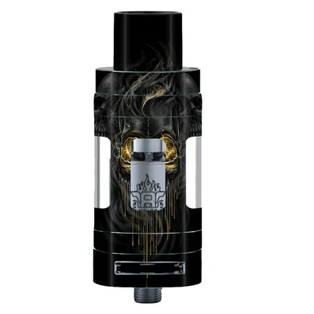 Glowing Skeleton - Skins Decals For Smok Tfv8 Tank Vape Mod / Golden Skull, Glowing Skeleton