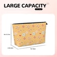 thumbnail image 4 of Toiletry Bag, Beach Swimming Ring Leather Waterproof Travel Makeup Cosmetic Bag Organizer, Large Capacity Toiletry Bag for Travel Size Toiletries, Skin Care Bag for Women, 4 of 8