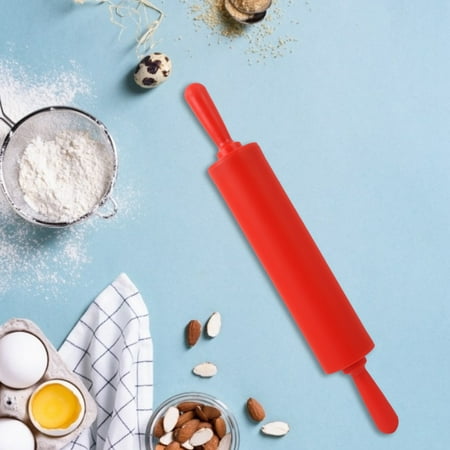 

Homemade Bread Tool Dough Rolling Pin Food Grade Silicone Rolling Pin For Pizza Biscuits