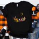 thumbnail image 1 of Kaus Disney Gambar Mickey dan Minnie Lucu Motif Mumi Wanita Mode Trik atau Suguhan Pakaian Lucu Halloween untuk Anak PerempuanXL Gao Jinjia LED, 1 of 2