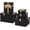 Black Champagne, variant on 5 count Fathers Day Luxury Nesting  Boxes with Lid and  Ribbon  Size Decorative Box Wrap for Present Wedding Birthday Anniversary  Shower Party Favor(Black Champagne)