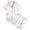 a-White6714, variant on FINALGANG Girls Fashion Print 2 Piece Homewear Set Kids Short Sleeve Button Front Lapel Top Elastic Waisted Shorts Outfit For Casual Daily Home Relaxation Leisure Set