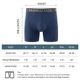 thumbnail image 3 of Men's Boxer Briefs,Breathable Bamboo Viscose Underwear 7 Pack for a Week,M-XXL, 3 of 9