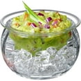 thumbnail image 6 of Prodyne Double Ice Dip Bowls with Caddy, One Size, Clear, 6 of 6