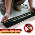 thumbnail image 2 of ThreadNanny Anti Slip Traction Treads with Glow in Dark Stripe (15-Pack), 6" X 24", Best Grip Tape Grit Non Slip, Outdoor Non Skid Tape, High Traction Friction Abrasive Adhesive for Stairs Step, 2 of 7