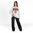 thumbnail image 4 of Women's Gameday Couture  Ash Stanford Cardinal Rally Ready Premium Fleece Camo Sweatshirt, 4 of 5