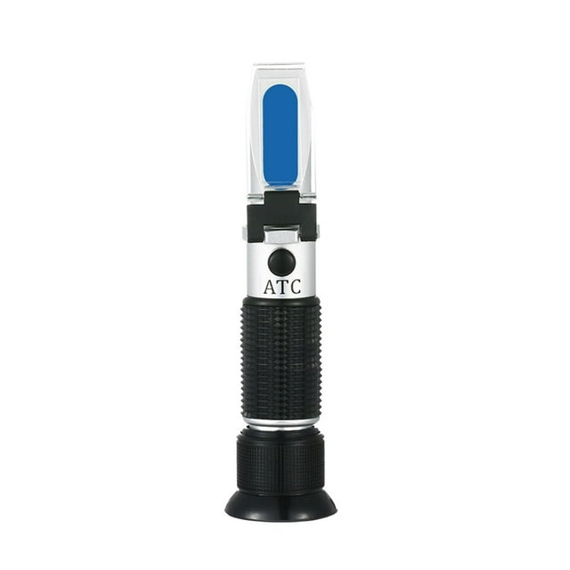 ATC 28~62% Sugar Refractometer HandHeld Tester Home Brewing Equipment Meter Detector For Sweet Fruit Sauce Juice Jam Drinks ,Accurate Measurement