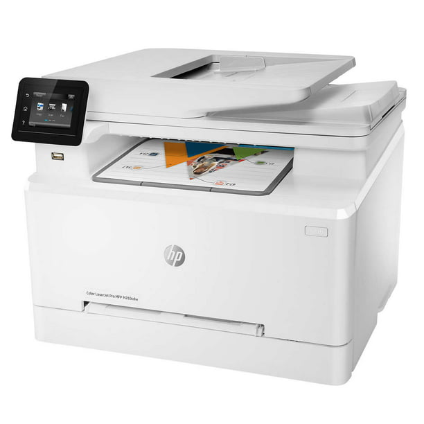 LaserJet Pro M283cdw two-sided Printing Laser Wireless Color Printer 7KW73A, Scan, Copy, Fax, Mobile, AirPrint, ePrint - Walmart.com