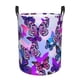 thumbnail image 1 of Fotbe Flying Butterflies Cesto de Ropa con Asas, Cesto Impermeable de Gran Capacidad, Bolsa de Lavado para Dormitorio, Cesto de Ropa con Ruedas y Asas-Small, 1 of 6