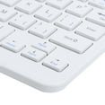 thumbnail image 1 of 59-Key Clavier, Blanc Portable Mini Clavier USB Rechargeable Ordinateur Fournitures pour Tablette pour Ordinateur, 1 of 8
