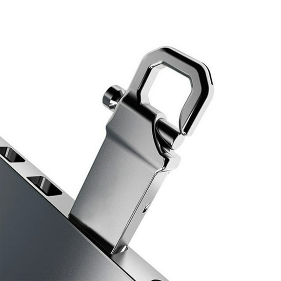 MORESEC under $5 32GB Metal USB Drive32GB High Speed Metal USB Flash Drive, Waterproof Thumb Drive, Keychain Design, Plug and Play, Compatible with Computers, Laptops, Car Systems