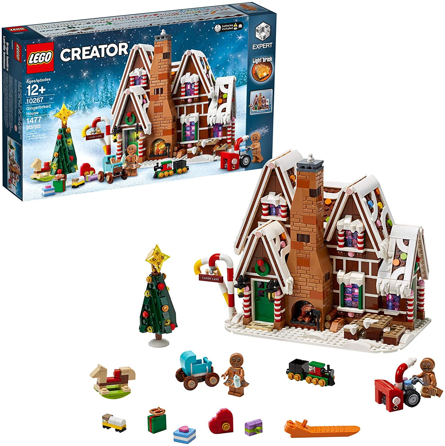 Lego 40337 Creator Microscale casa de pan de jengibre Edición limitada conjunto de Navidad 