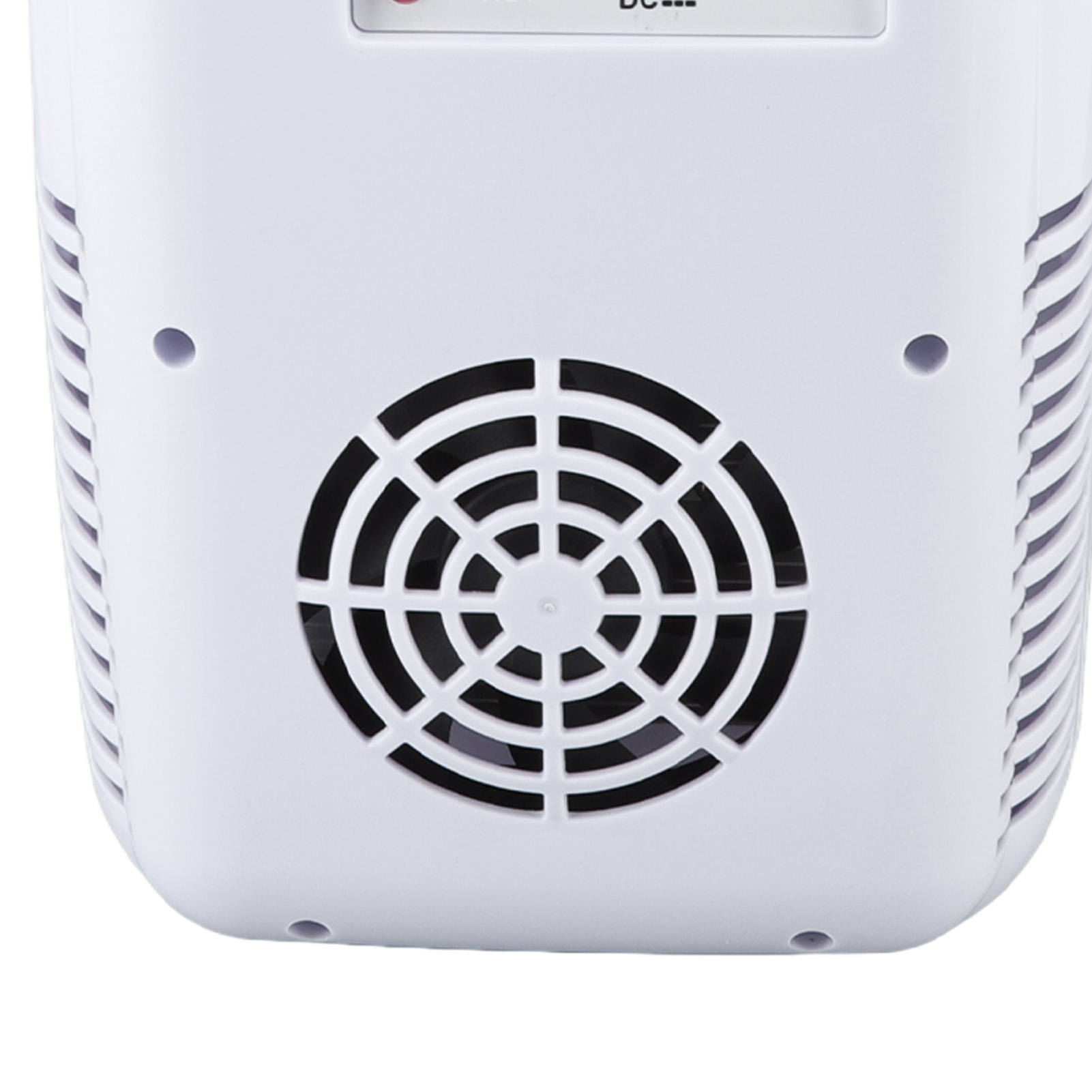 Car Mini Fridge 4 Litre, Compact Mini Fridge with a Separator, Super Quiet And Portable Mini Fridge Great for Bedroom, Office, Car, Dorm (White)