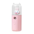 thumbnail image 3 of Facial Mister,Facial Mist Sprayer 30ml USB Rechargeable Cute Moisturizing Mini Face Humidifier with Colorful Light Sprayers Handy Facial Hydration Skin Moisturize  Sprayer, 3 of 8