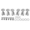 thumbnail image 3 of Square Head Tuner Keys, Compact Guitar Tuning Pegs Easy Installation  For Acoustic And Electric Guitars Silver,Black, 3 of 8