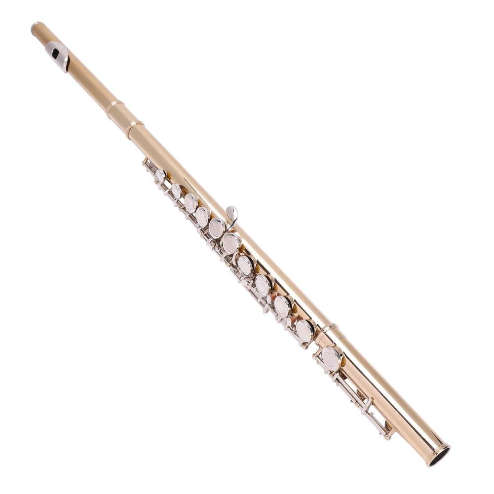 Akozon LADE Reid 16 Hole C Tune Flute, Beginner Flute, Flute Kit, LADE