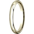 thumbnail image 1 of Womens 14K Yellow Gold, 3.0mm High Dome Heavy Comfort-Fit Wedding Band (sz 11), 1 of 3