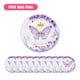 thumbnail image 3 of Decoración de fiesta de cumpleaños con mariposas, vajilla, platos de papel, vasos, fondo de mariposa morado y rosa, pancarta, regalos para bebés y niños, 3 of 5