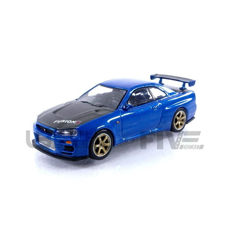 Mini GT 1:64 Nissan Skyline GT-R (R34) Tommykaira R-z PURPLE