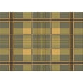 thumbnail image 1 of Ahgly Company Machine Washable Indoor Rectangle Transitional Dark Brown Area Rugs, 6' x 9', 1 of 7