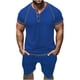 thumbnail image 1 of Camisas de Manga Larga para Hombres Casual Botón Abajo Camisa Impresa con Cuello de Giro, Grosor Estándar, 1 of 5