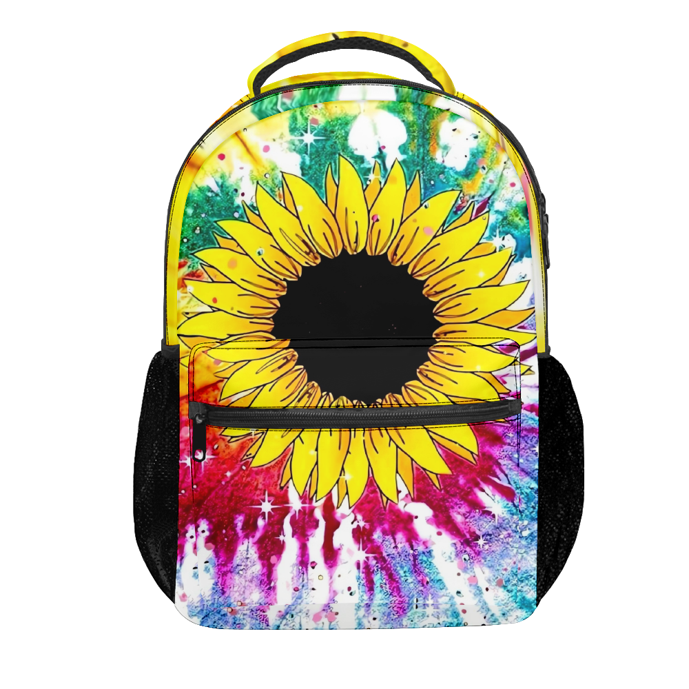Sunflower Backpack Durable Daypack Bag For Teen Girls Boys - Walmart.com