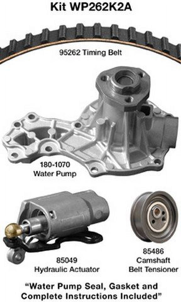 Dayco Engine Timing Belt Kit With Water Pump P/N:Wp262k2a Fits select: 1997-1999 VOLKSWAGEN JETTA, 1996-2002 VOLKSWAGEN CABRIO