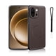 thumbnail image 1 of Funda protectora de teléfono NOUKAJU para OnePlus 15, piel marrón, 1 of 7