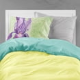 thumbnail image 2 of Purple Iris by Malenda Trick Fabric Standard Pillowcase, 2 of 2