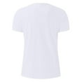 thumbnail image 4 of Men Summer Tops Men's Short Sleeve T Shirt Casual Round Neck 3D Coconut Print Short Sleeve Sports Holiday Top T Shirt Indoor Boy Plain Long Sleeved Shirts Men Guard Set Guard Long Summer White M, 4 of 4