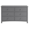 Oxford Baby Universal 6-Drawer Dresser, Dove Gray