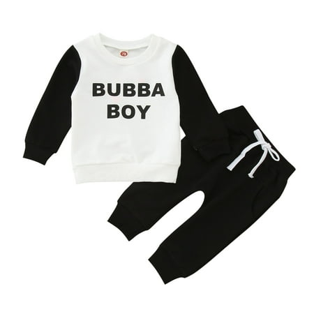 

Toddler Boys 2pcs Outfits Letter Print Long Sleeve Sweatshirt T Shirt And Elastic Casual Drawstring Pants Tracksuit Outfits Toddler Suits Boys 4t 3 Piece Set Boys Clothes