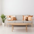 thumbnail image 5 of Ambesonne Throw Pillow Cover 4 Pack, , 24", Peach Caramel and Dark Rust, 5 of 7