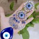 thumbnail image 5 of Adornos de cristal colgantes de ojos azules para decoración diaria de muebles de jardín, regalo de aniversario, 5 of 5