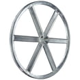 thumbnail image 2 of Dial Mfg 6341 14 x 1 in. Poulie Soufflante en Zinc avec Clavette, 2 of 3