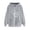 Gray Sweatshirts, variant on Htigea Women's Hooded Sweatshirts Cute Graphic Pullover Hoodies with Pocket | Fall Winter Clothes, Drawstring, Loose Fit, Casual Work Daily Tops White S