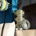 thumbnail image 3 of 20 Oz Paw Prints and Bones Coffee Tumbler Double Wall Insulated Stainless Steel Water Bottle | Metal Reusable Thermoses Flask with Cup Cap | Leak & Sweat Proof with Anti-Dust Lid, 3 of 7