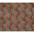 thumbnail image 4 of oneOone Cotton Flex Fabric Leaves & Floral Block Printed Craft Fabric BTY 40 Inch Wide, 4 of 4