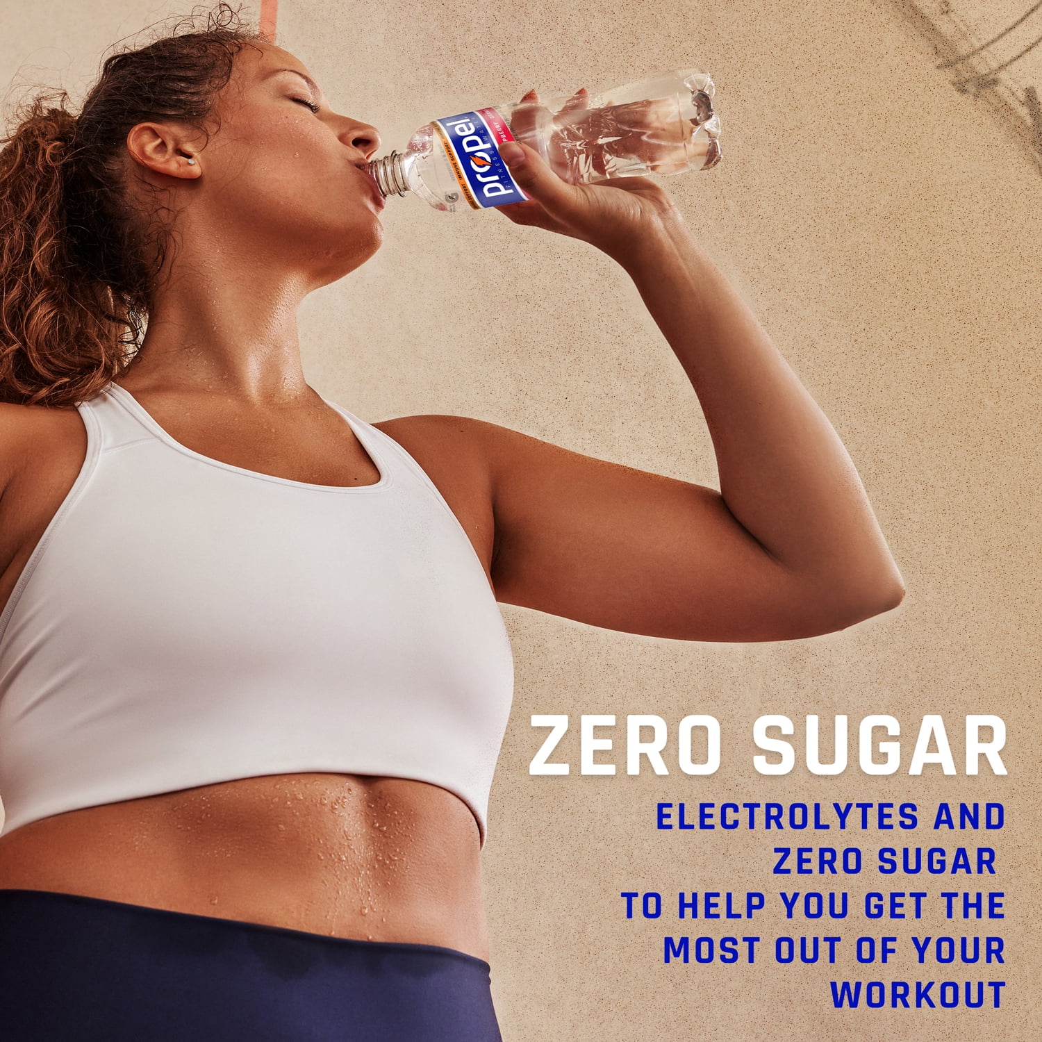 Propel Immune Support Electrolyte Enhanced Water Sports Drink, Lemon Blackberry Flavored Water, Zero Calorie & Zero Sugar Hydration with Electrolytes and Vitamins, 16.9 fl oz Water Bottles (12 Pack)​