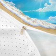 thumbnail image 3 of spefrowx Anime Beach Twin Duvet Cover for Kids, Vivid Sky Sparkle Wave Sandy Shore Twin Bedding, Reversible, 2 Pieces, 1 Duvet Cover and 1 Pillowcase, 3 of 5