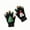 Black, variant on Men and Women's Christmas Gloves Plush Warm Snowman Decoration Winter Outdoor Five Finger Gloves Red One Size