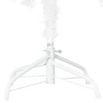 thumbnail image 4 of vidaXL Artificial Pre-lit Christmas Tree with Ball Set White 150 cm PVC, 4 of 5