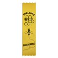 thumbnail image 1 of RibbonsNow Spelling Bee Participant Ribbons – 100 Yellow Bookmark Style Ribbons, 1 of 4