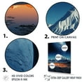 thumbnail image 3 of Designart "Lunar Terrain Of The Volcano" Volcano Wall Art Living Room, 3 of 7